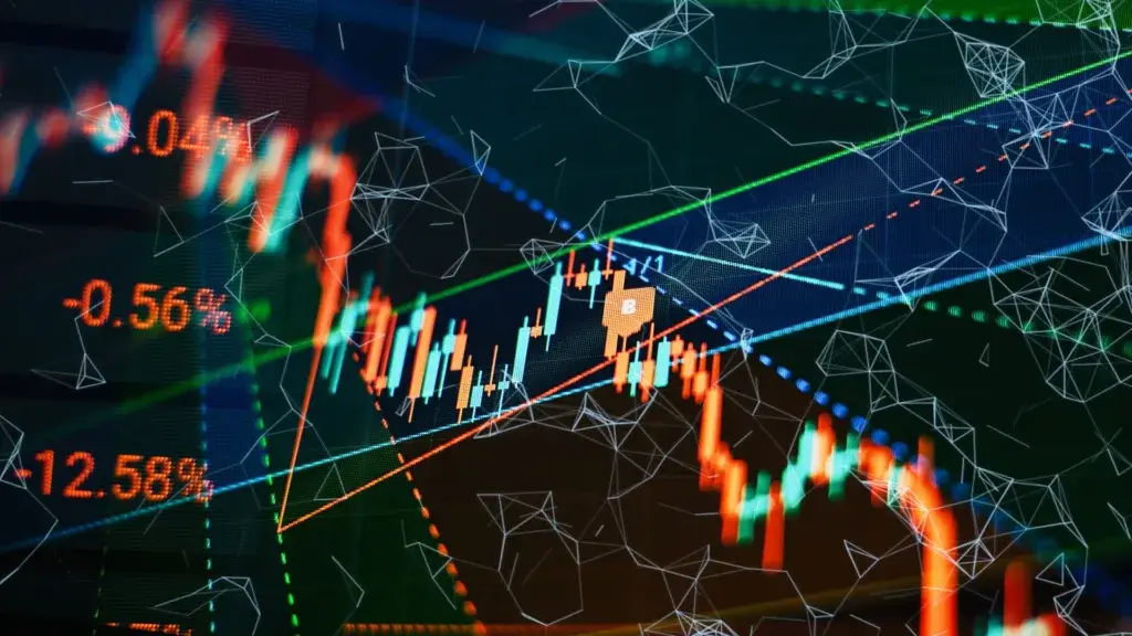 Graphique investissement en bourse